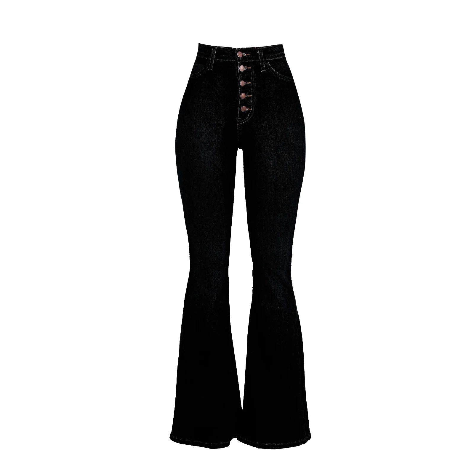 High Waist Flared Jeans