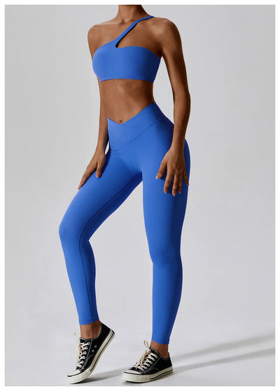 Sports Bra With Cross Tape