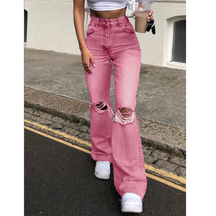 Baggy Pants Ripped Casual Pants Jeans And Bell Bottoms