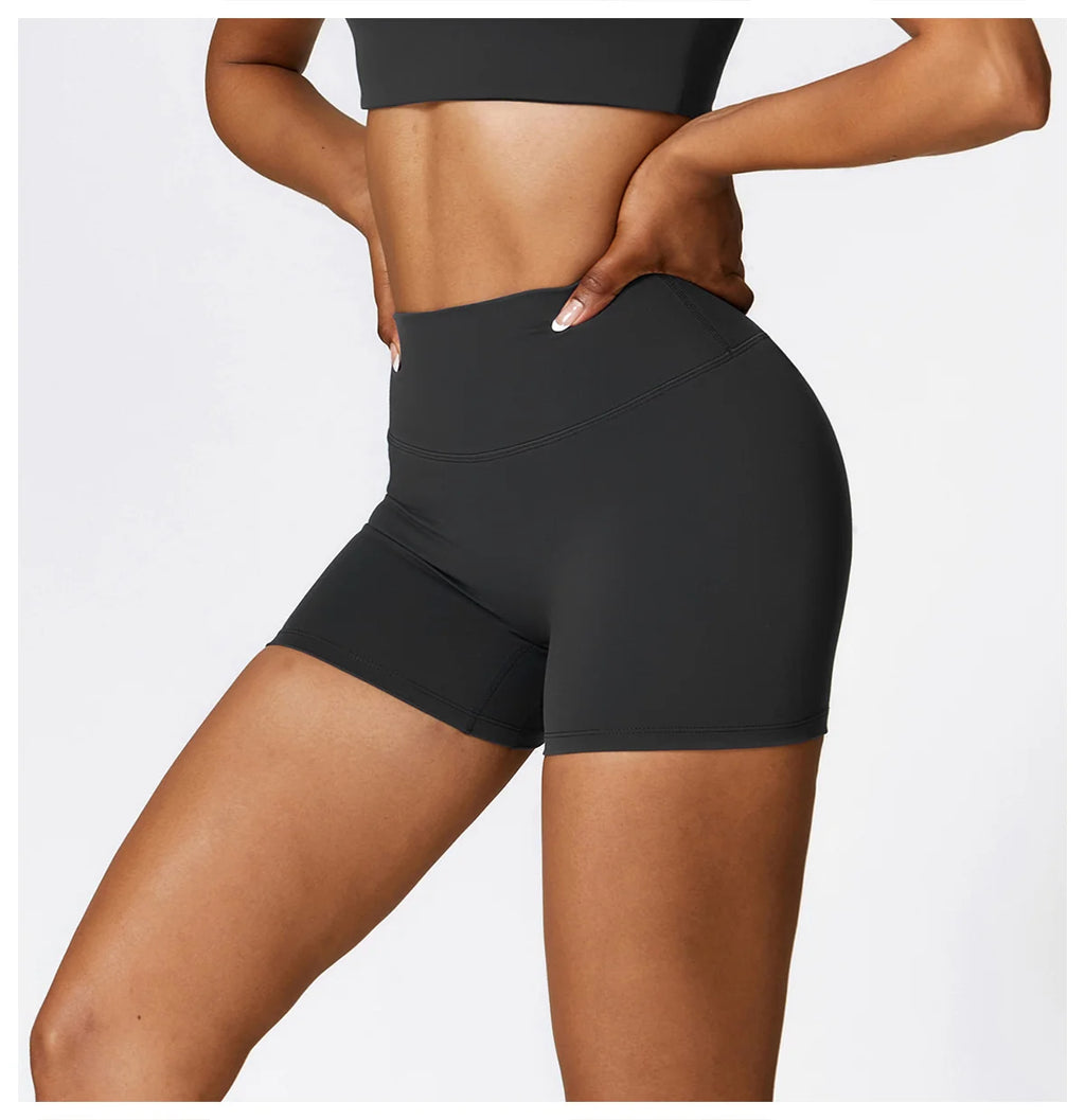 High Waist Sports Tight Shorts