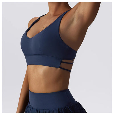 Cross Back Sports Bra