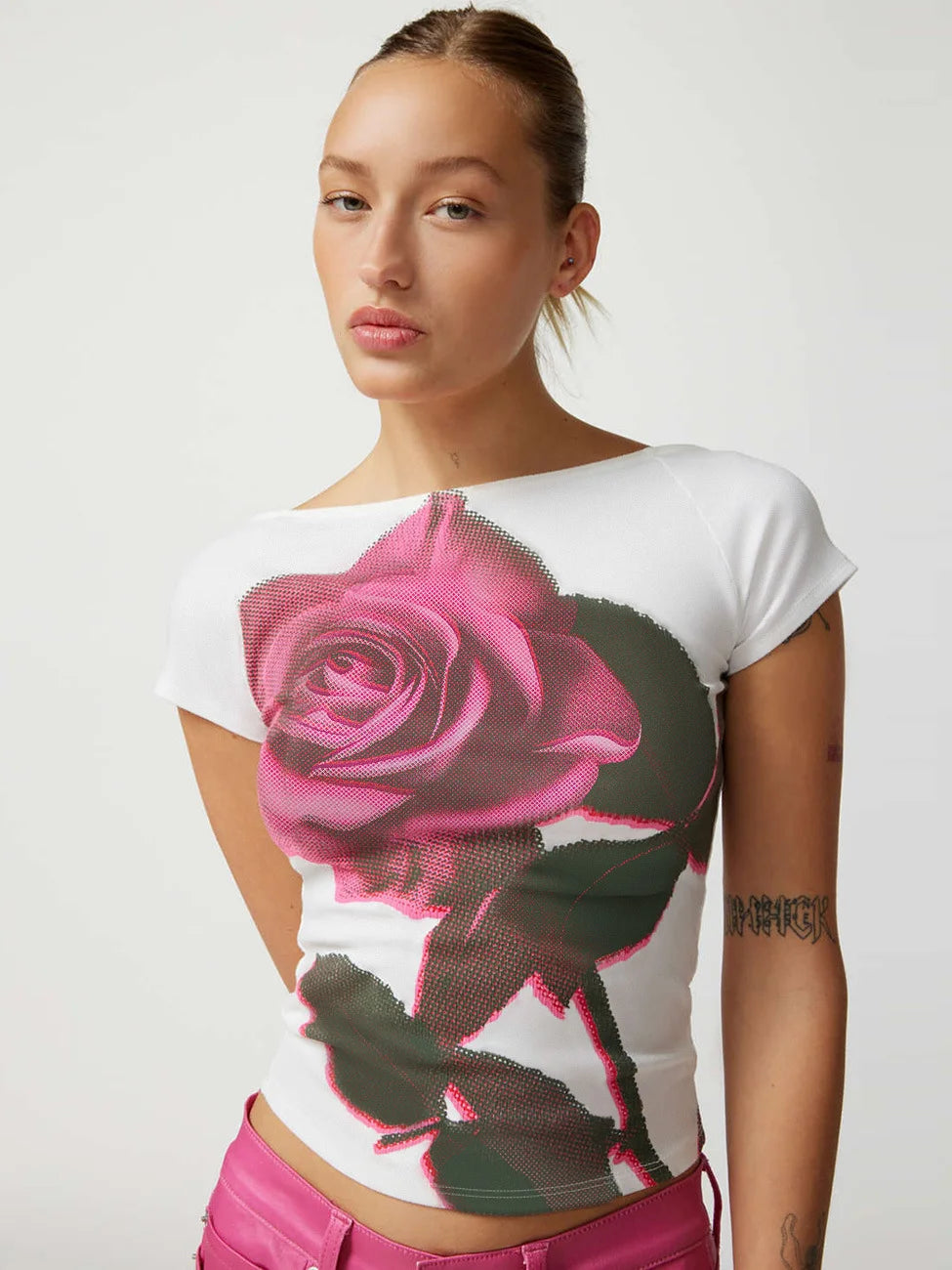 Backless Slim BM Blouse