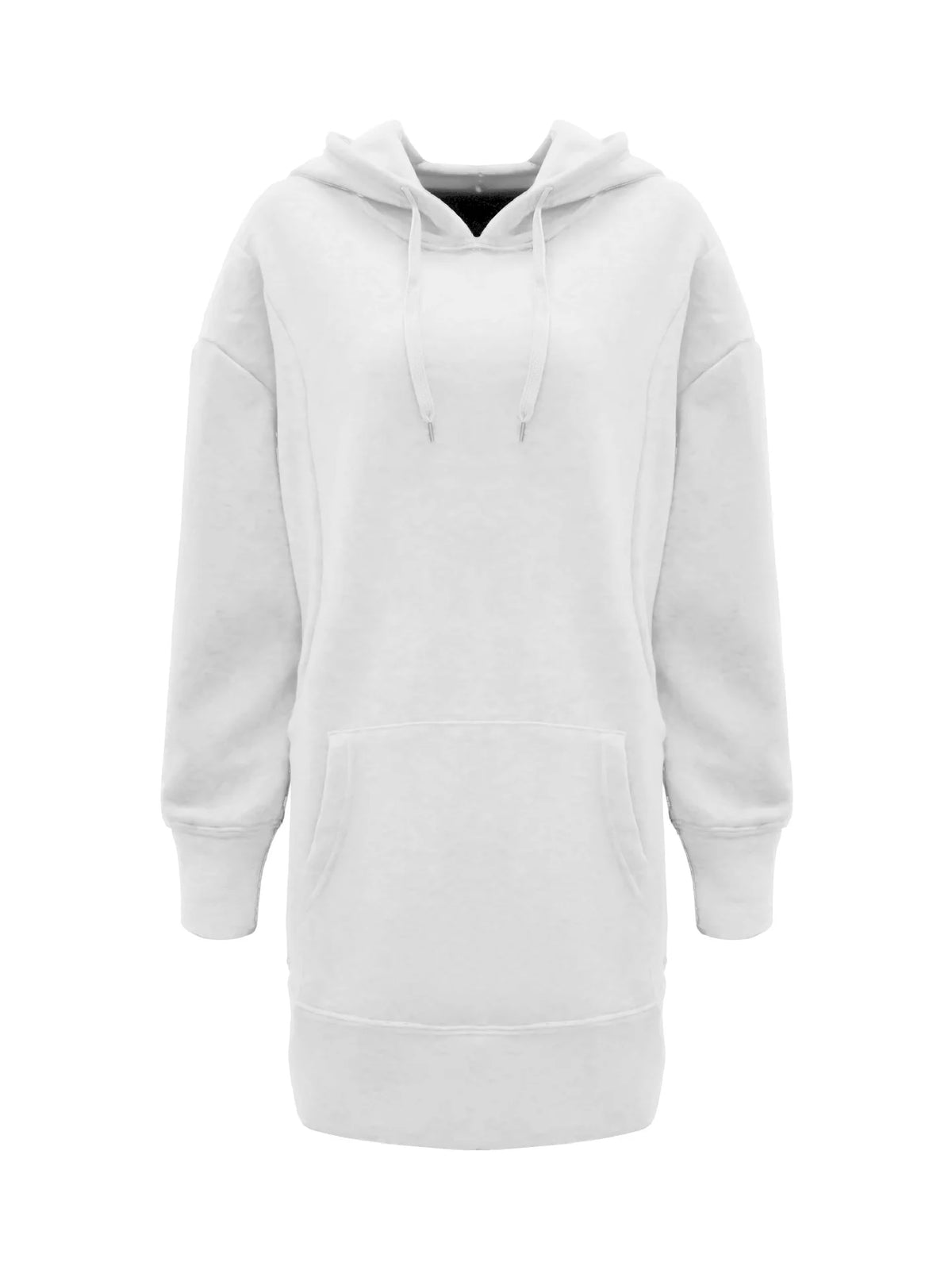 Hooded Baggy Solid Color
