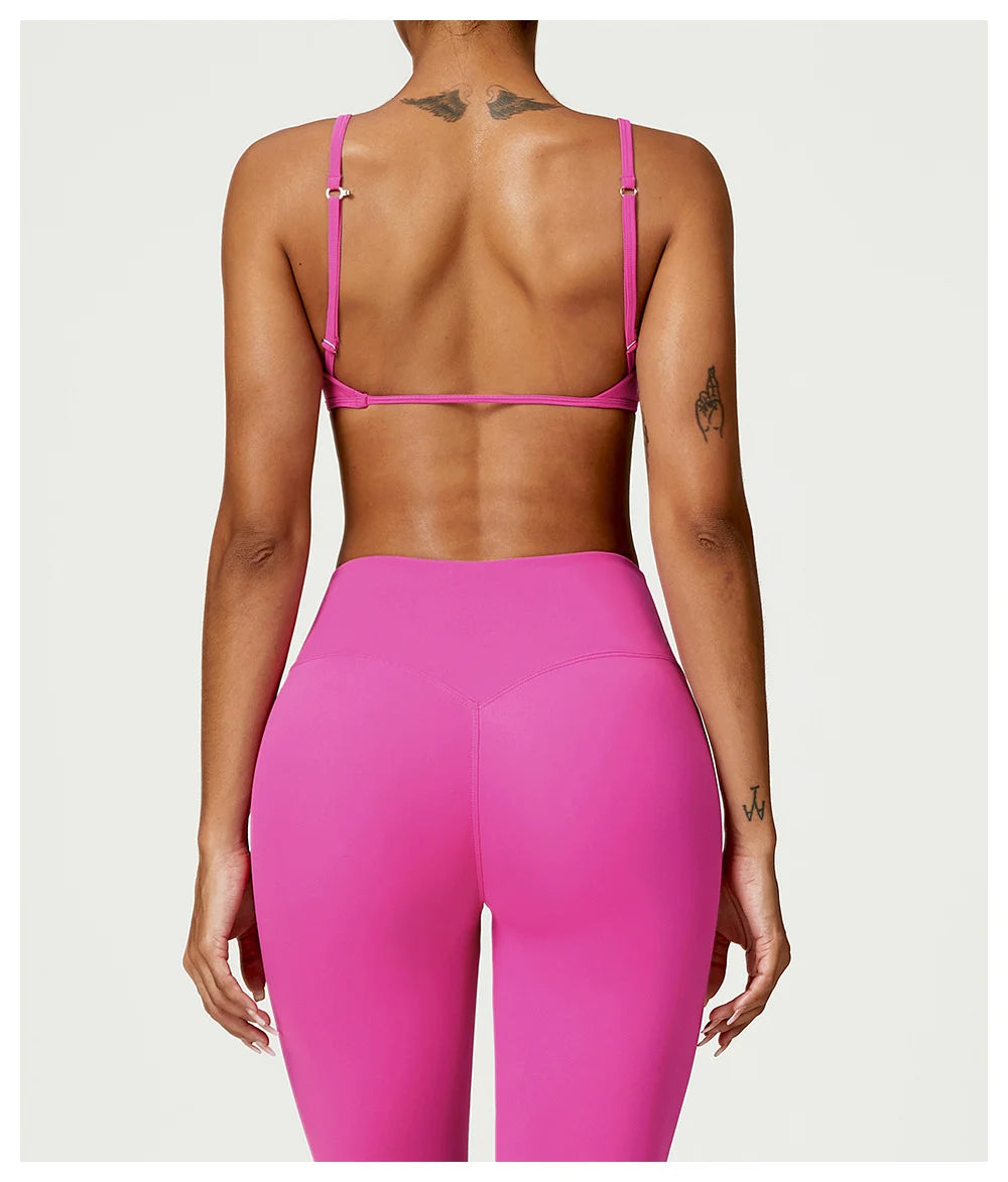 Tight Sports Bra for Running Cute Back
