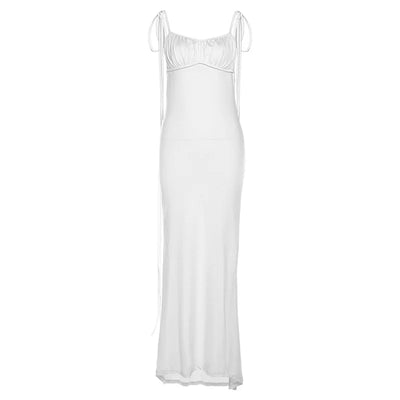 Women’s Fashion Suspender Sexy Backless Slim Hip Wrap Temperament Dress