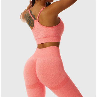 Fitted Crop Top With Thin Straps