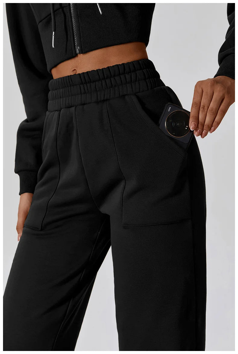 Casual and Versatile Leggings Loose Straight Sweatpants