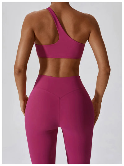 Sports Bra With Cross Tape