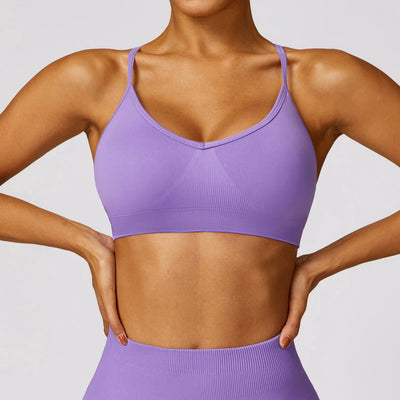 Quick Dry Seamless Sports Bra