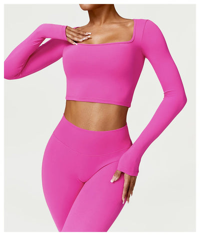 Long Sleeve Fitted Top