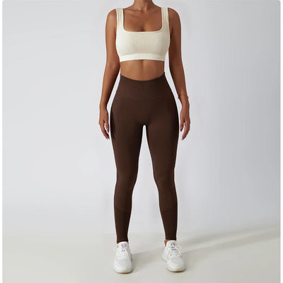 High Rise Breathable Sports Yoga Pants