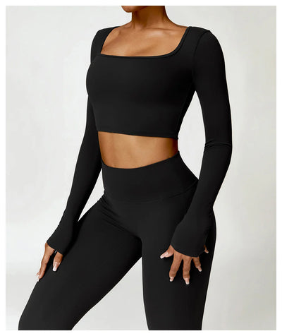 Long Sleeve Fitted Top