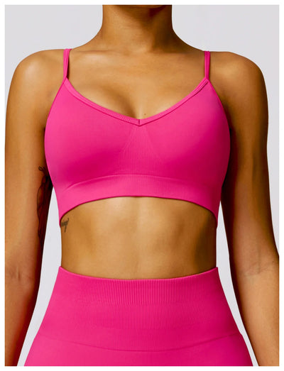 Quick Dry Seamless Sports Bra