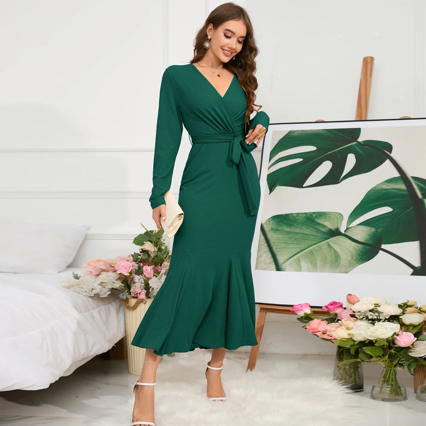Knitted Long Dress