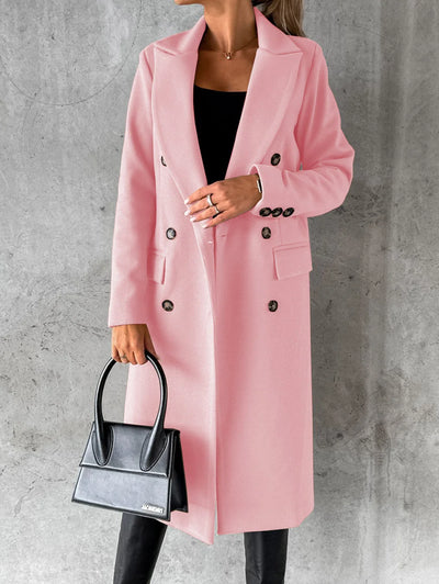 Fitted Coat With Buttons