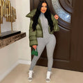 Cotton High Neck Jacket