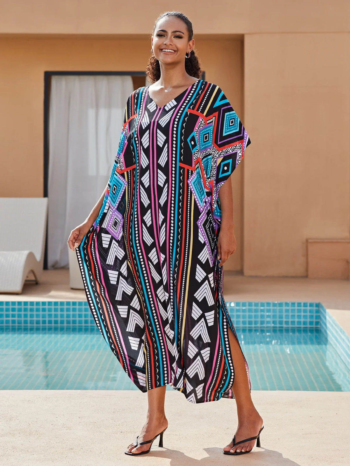Beach Blouse With Print