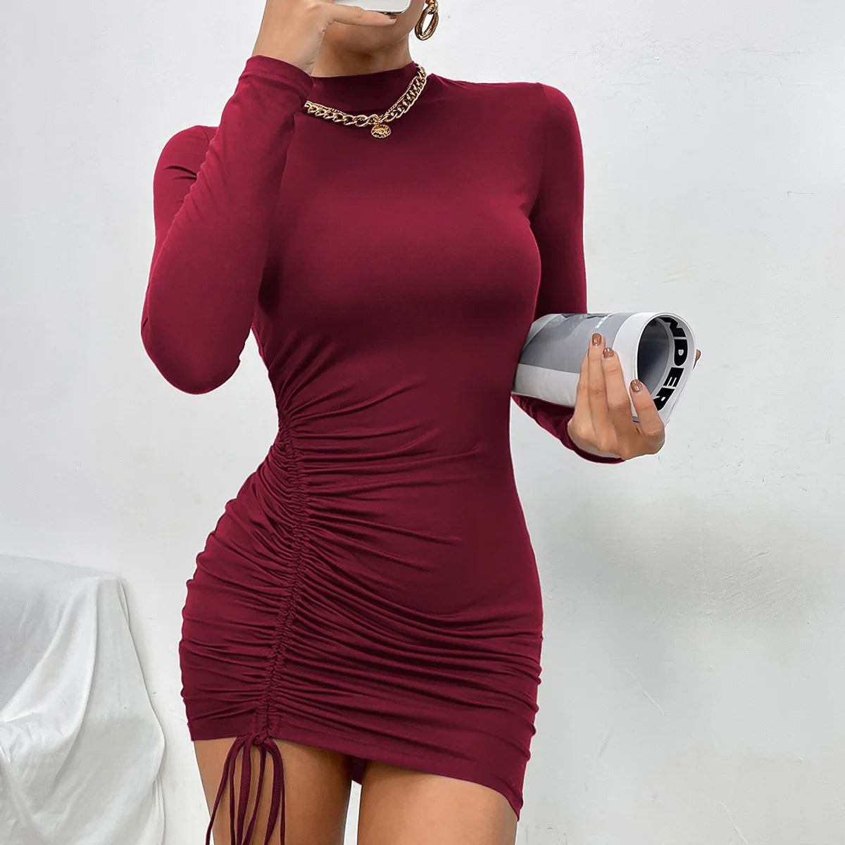 Minimalist Long Sleeve Dress