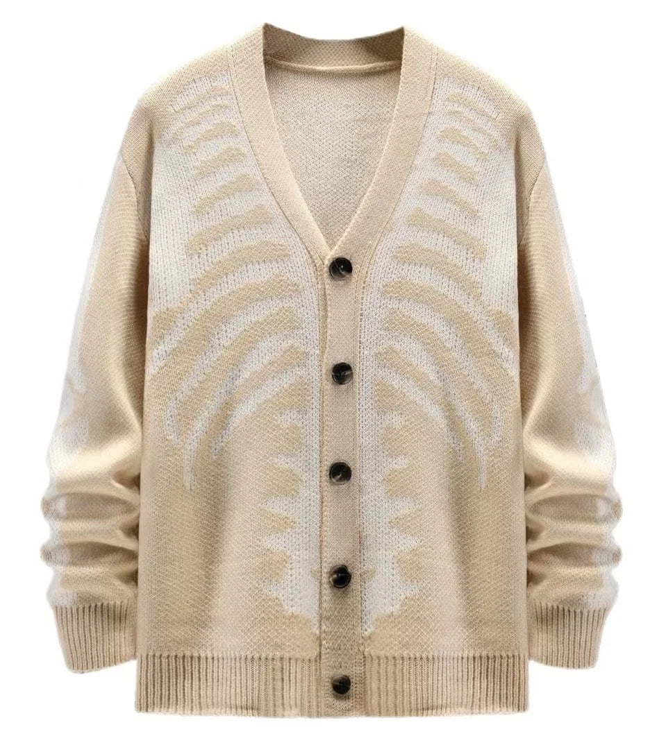 Sweater Coats Jacquard Halloween Cardigan Men And Women