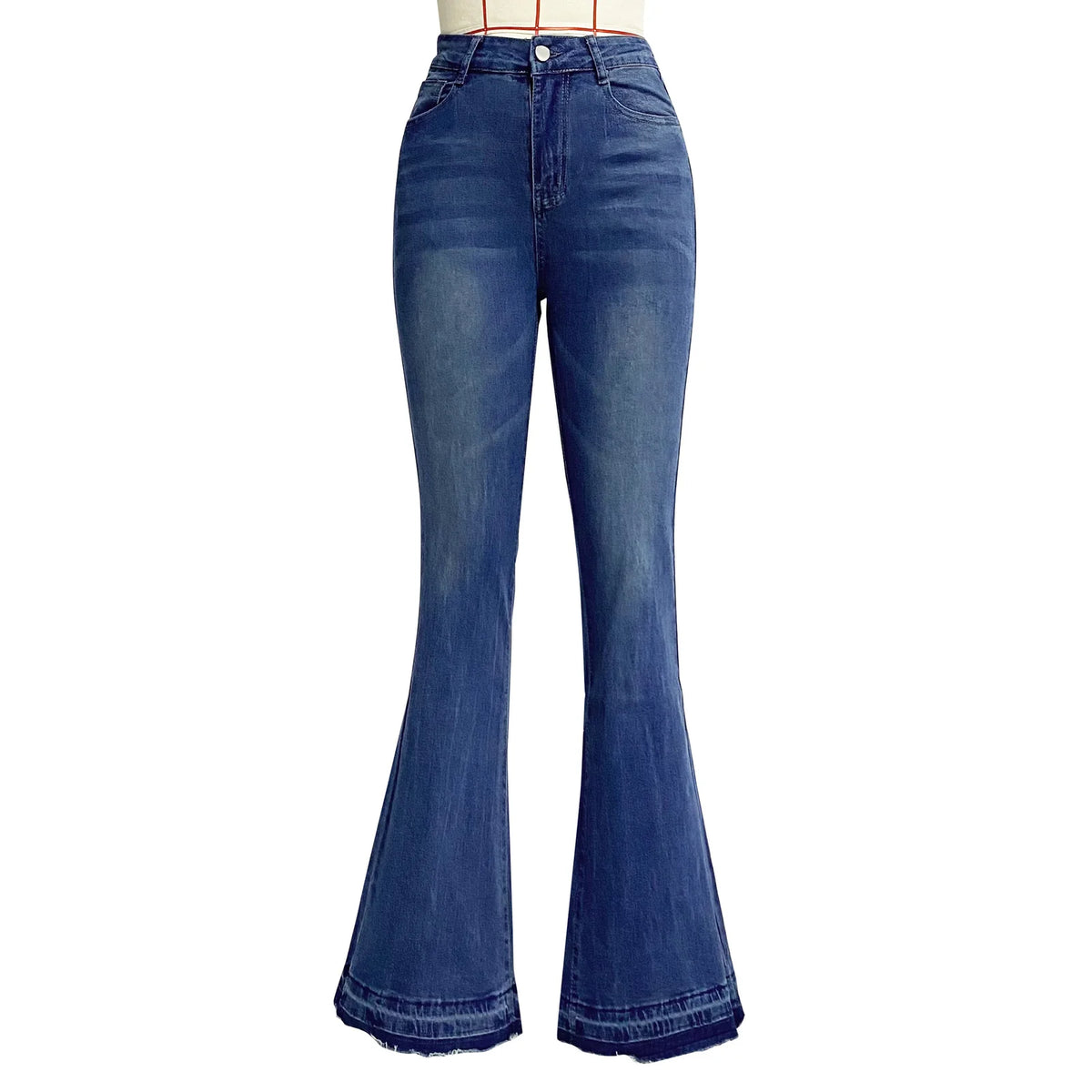 Stylish Slim Fit Stretch Flared Jeans