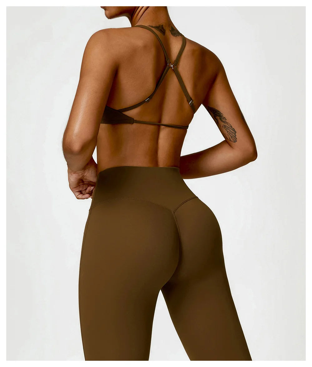 Tight Sports Bra for Running Cute Back