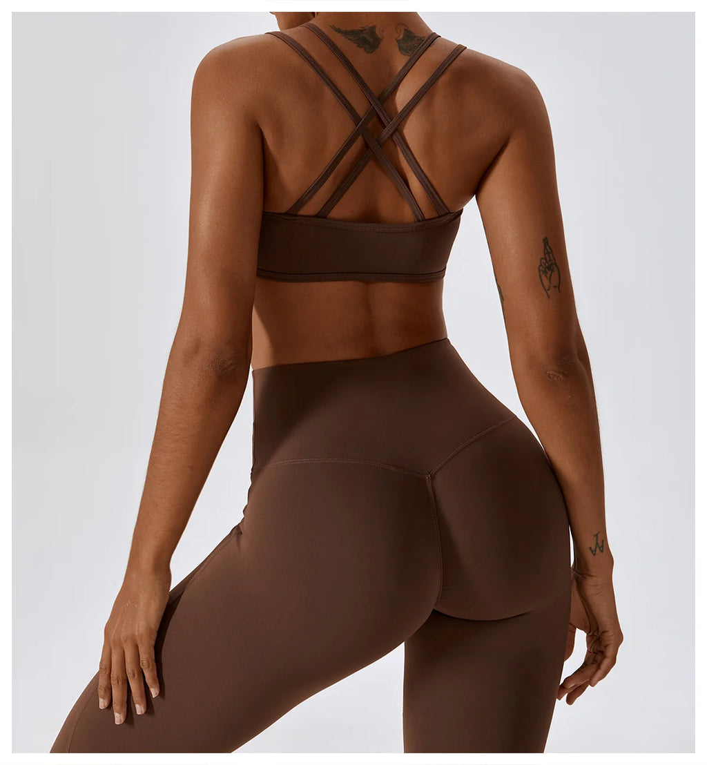 Adjusted Back Sports Bra