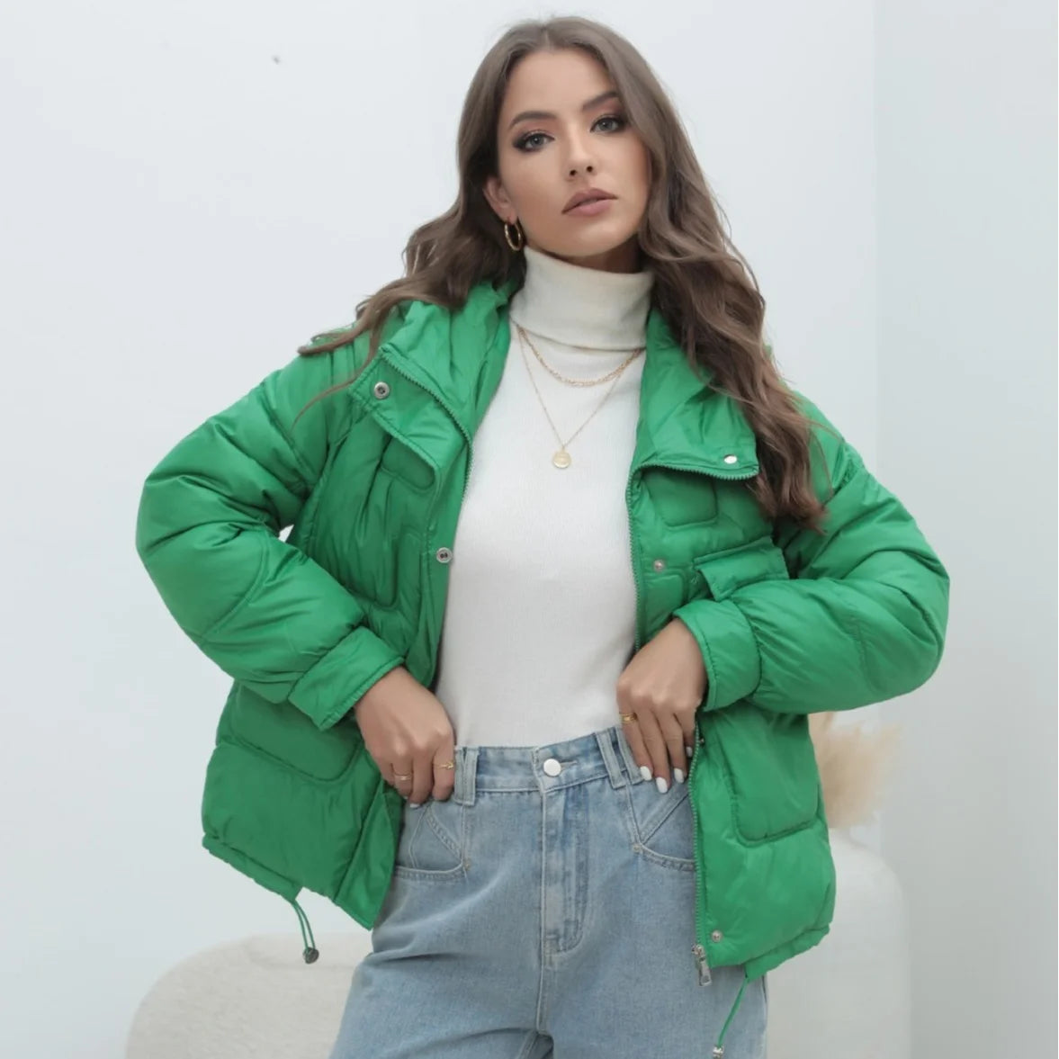 Cotton Jacket Collar
