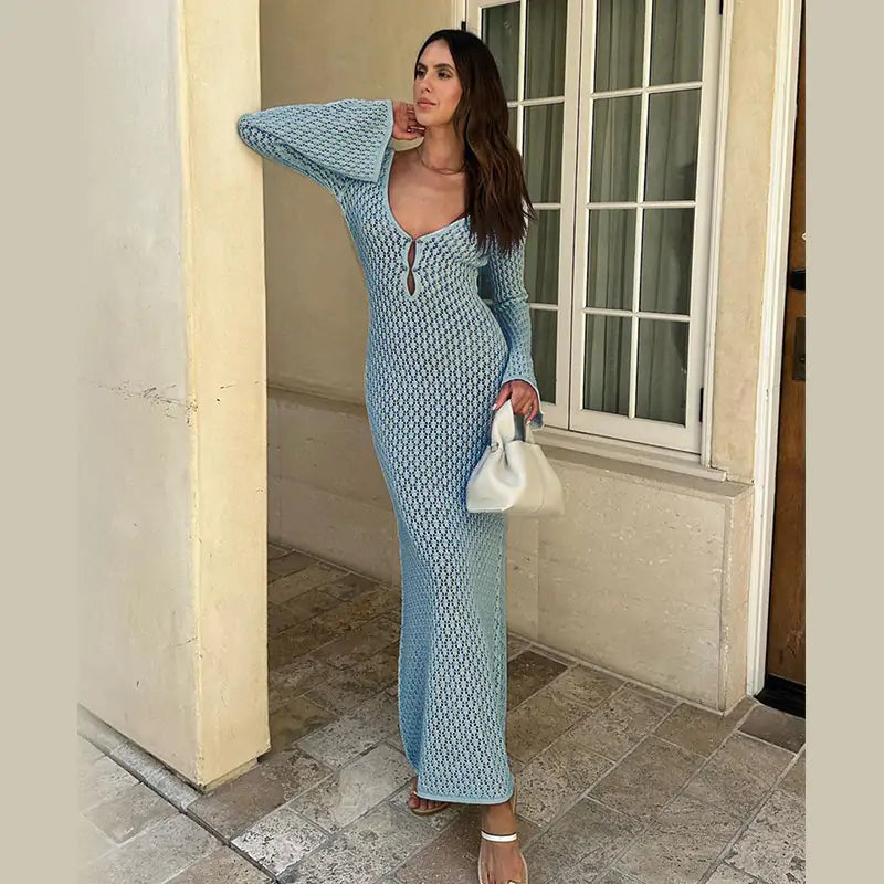 Long Knitted Dress