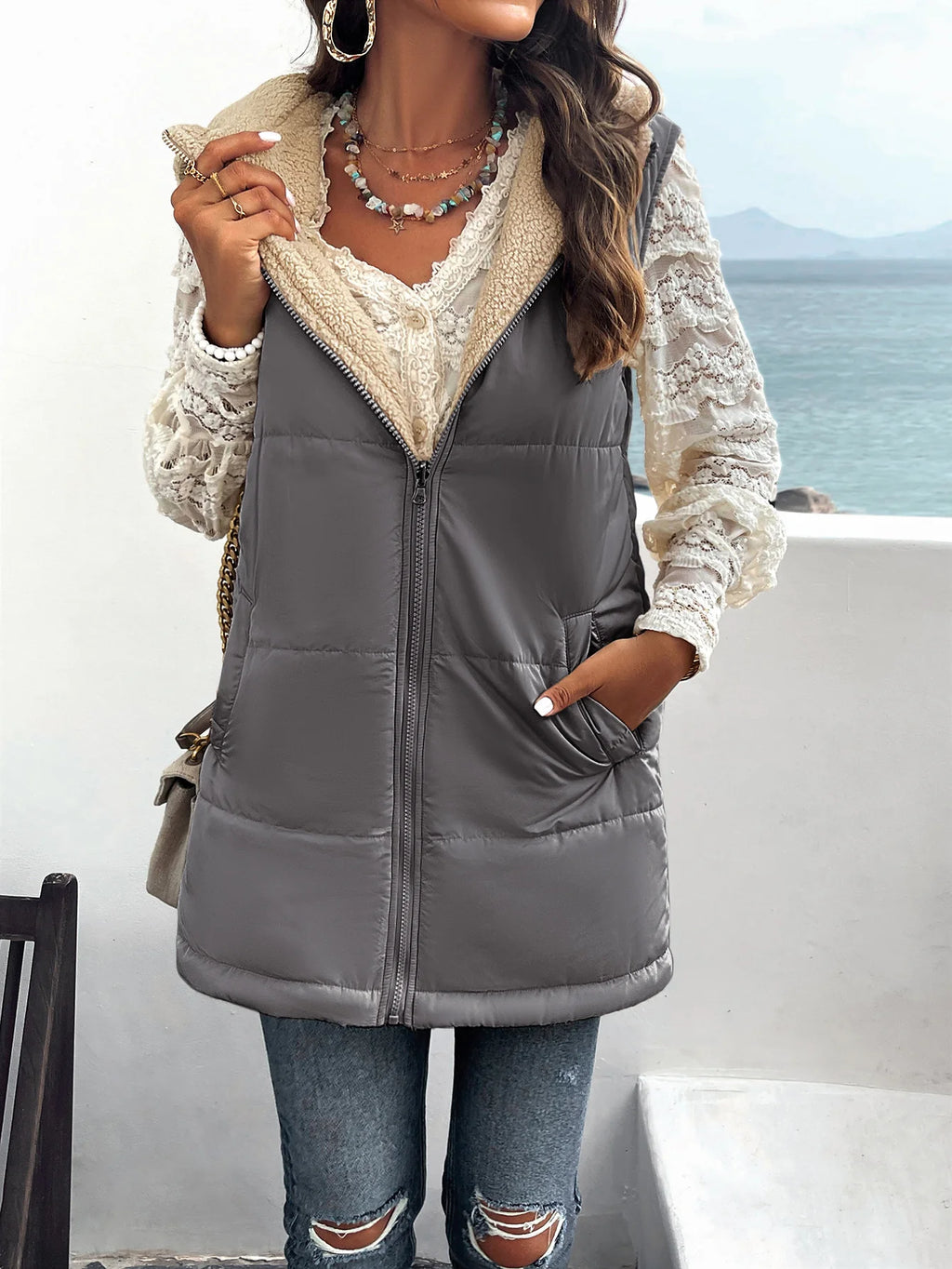 Hooded Cotton Jacket