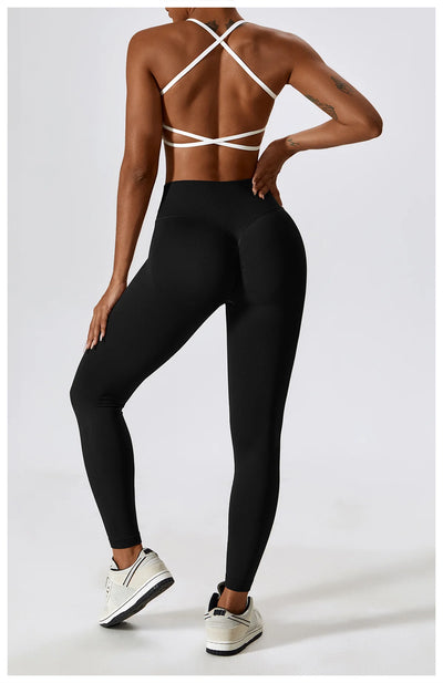 Cross Mesh Sports Pants