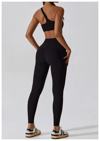 Sports Bra With Cross Tape
