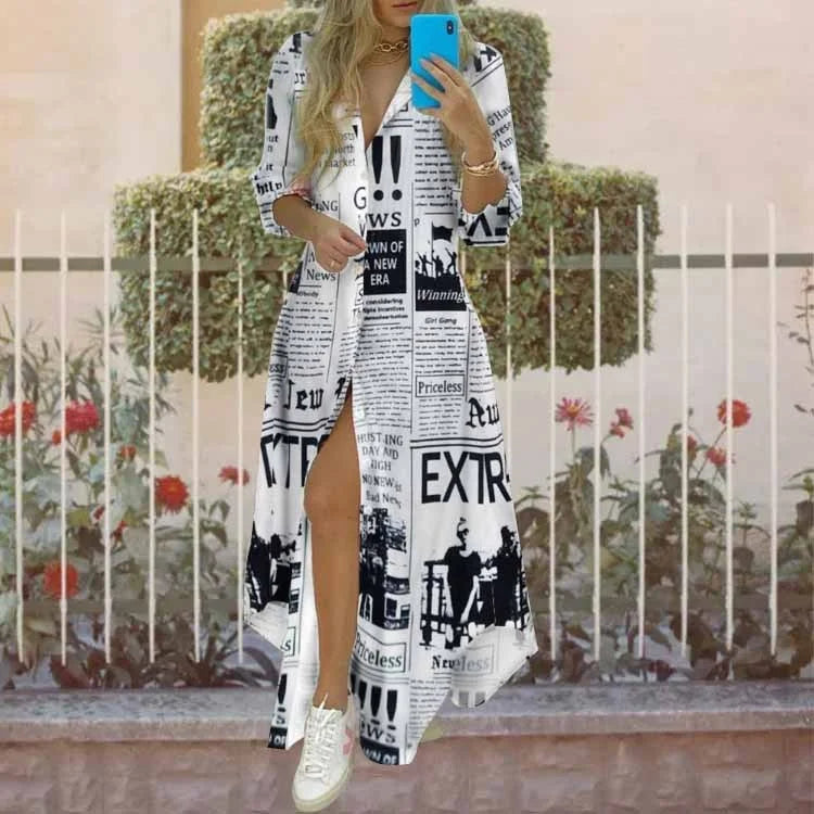 Printed Dress