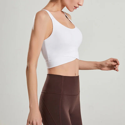 Sports Bra Running Shockproof Stretch Sports Vest Sports