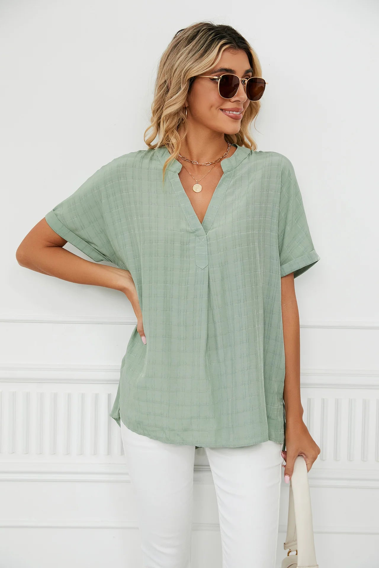 Casual Sleeve Blouse