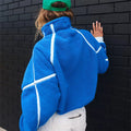 Sweater With High Neck Zipper