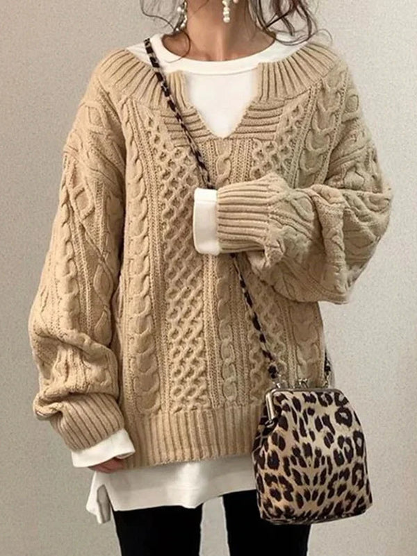 Long Knitted Sweater