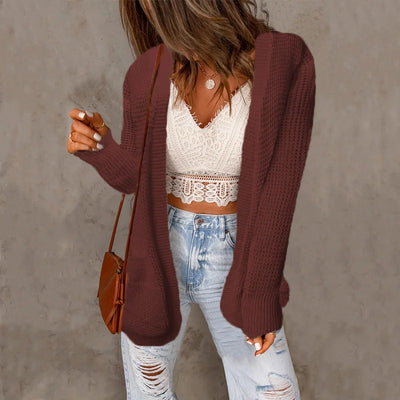 Knitted Sweater Jacket Top