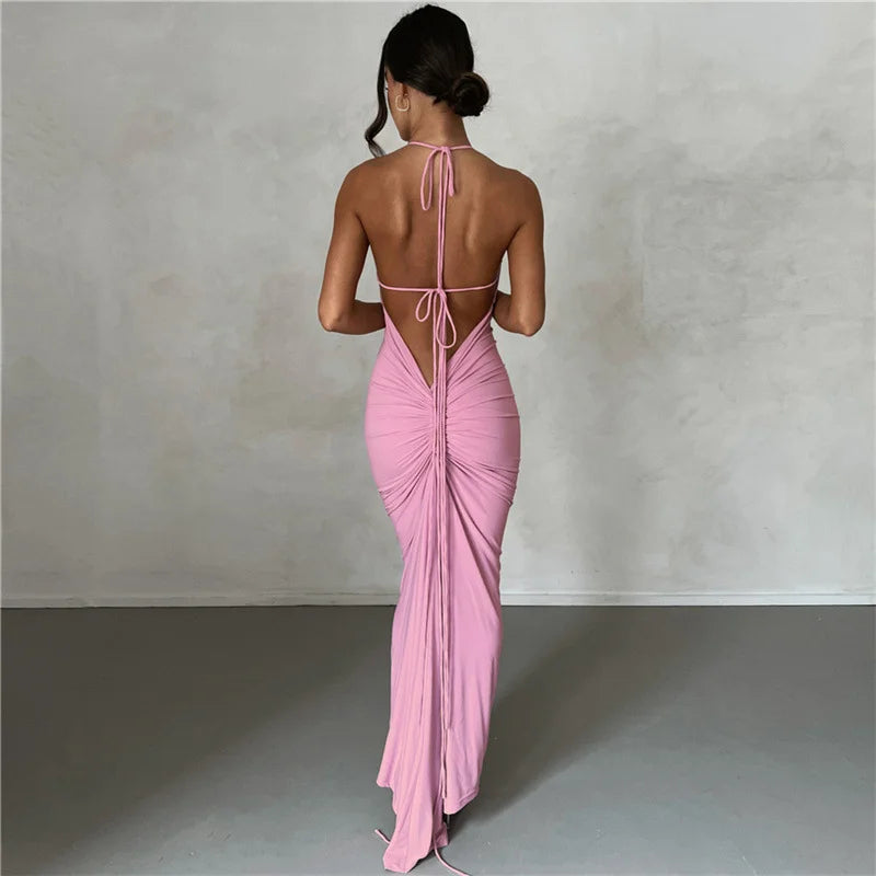 Backless Tight Dress