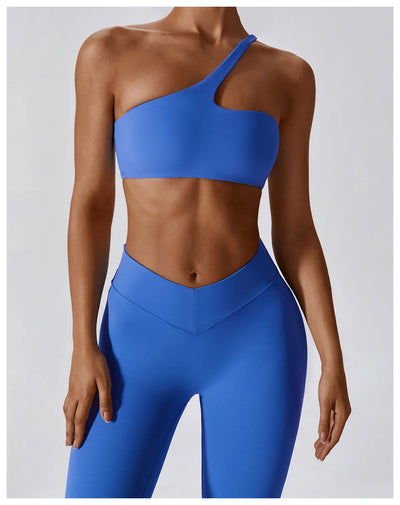 Sports Bra With Cross Tape