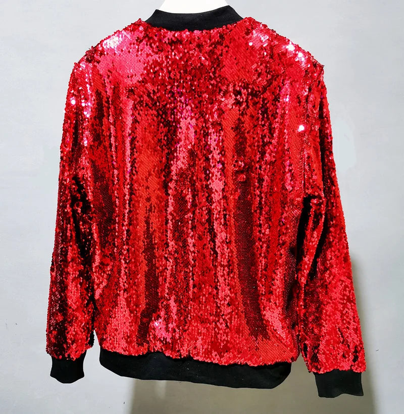 Multicolor Sequin Jacket