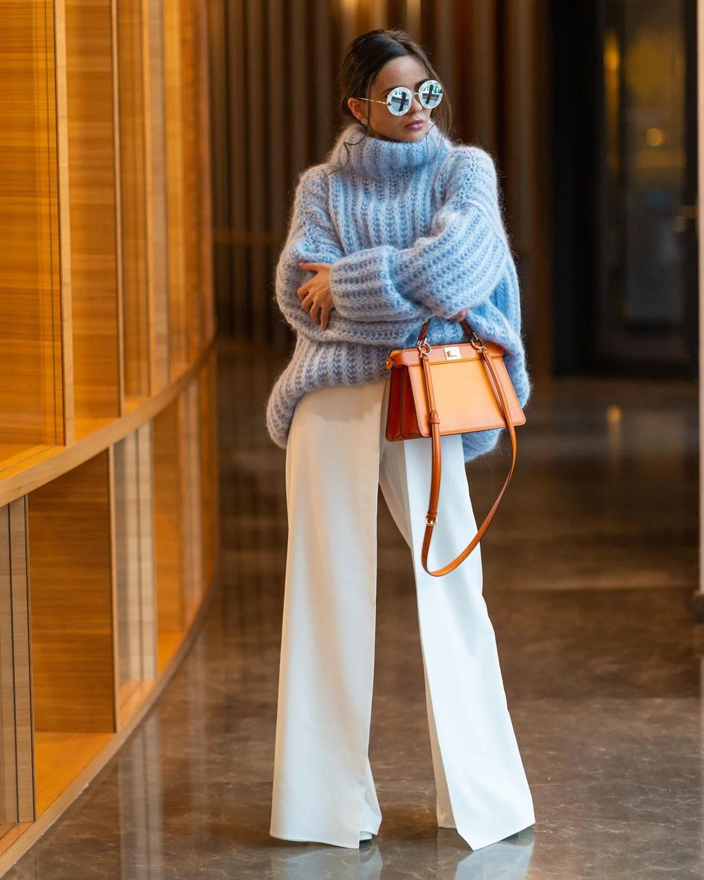 Fluffy Sleeve Sweaters