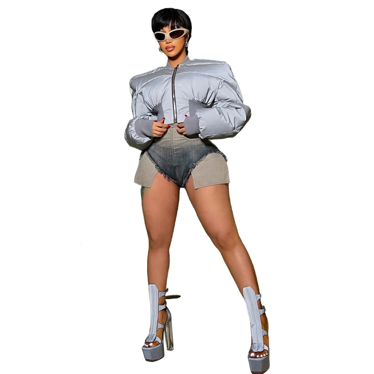 Long Sleeve Jacket With Zipper