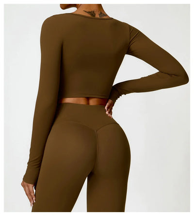 Long Sleeve Fitted Top