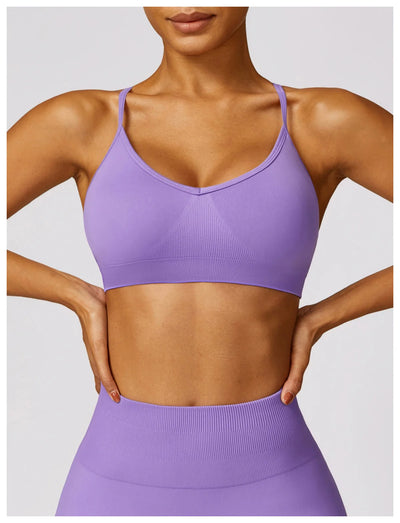 Quick Dry Seamless Sports Bra