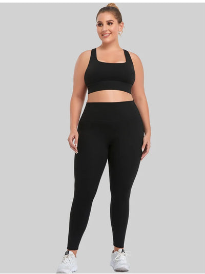 High Waist Sports Pants Three-Line Elastic Sports Pants with Hip Enhancement
