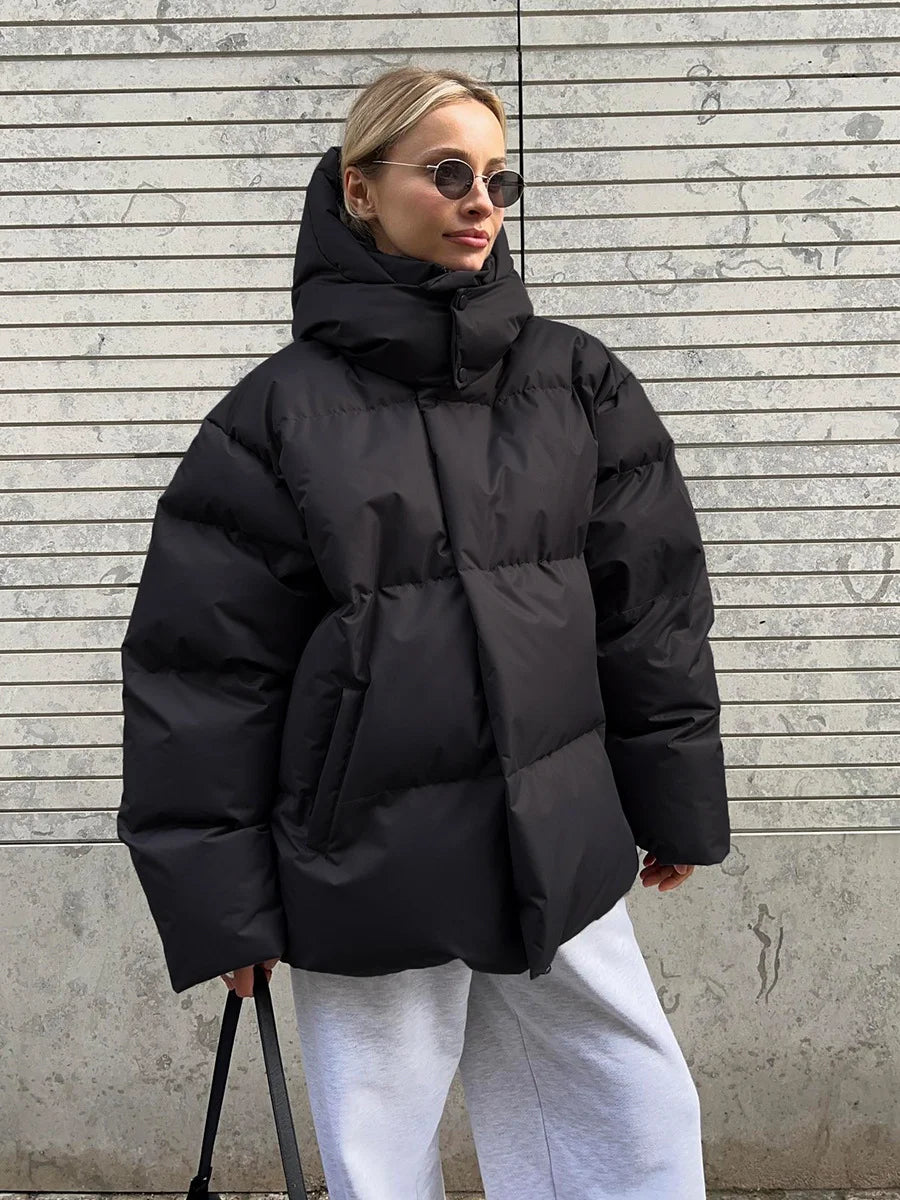 Cotton Padded Jacket Loose
