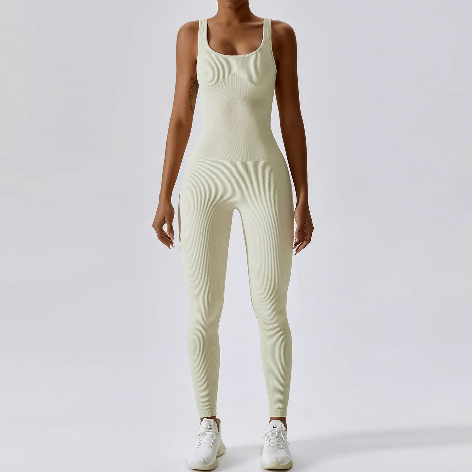 Slim Exercise Elastic Bodysuit