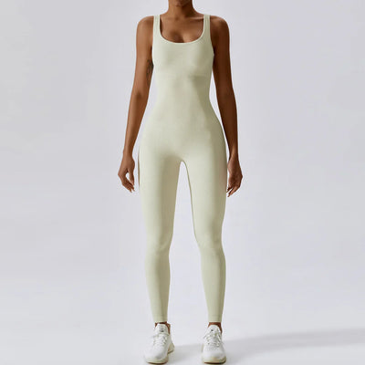 Slim Exercise Elastic Bodysuit