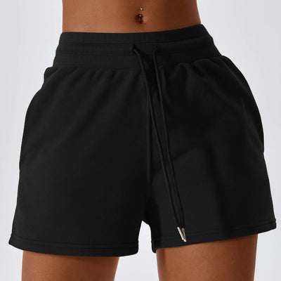 Loose Sport Shorts With Drawstring