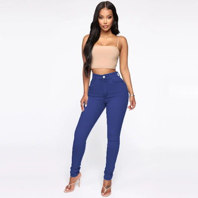Buttocks Sexy Buttocks Jeans High Waist Pencil Pants